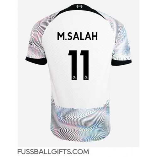 Liverpool Mohamed Salah #11 Fußballbekleidung Auswärtstrikot 2022-23 Kurzarm